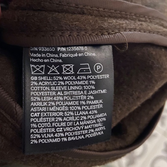 Wool-Blend Jacket for Men - Picture 4 of 4